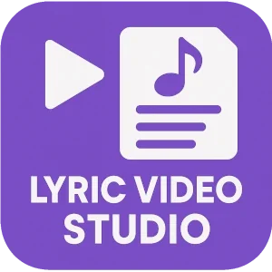 Lyric Video Studio logo