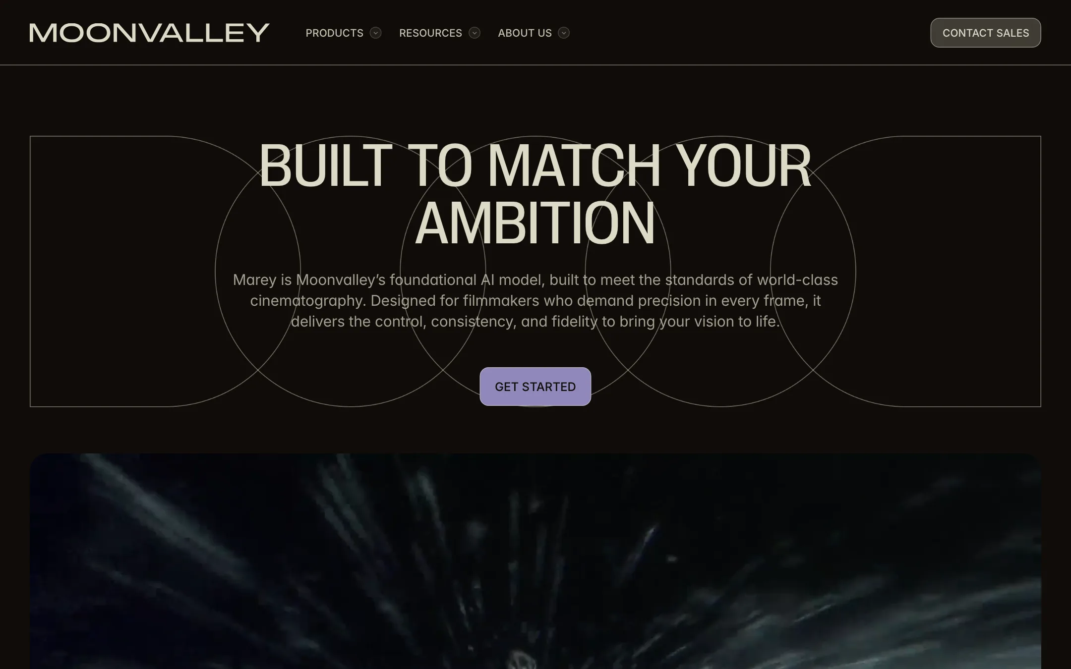 Moonvalley Marey page: Built to match your ambition